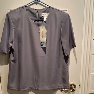 Susan Graver Gray Blouse